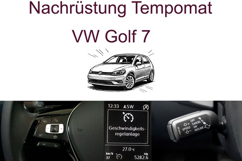 Nachrüstung tempomat golf - tempomat, vw