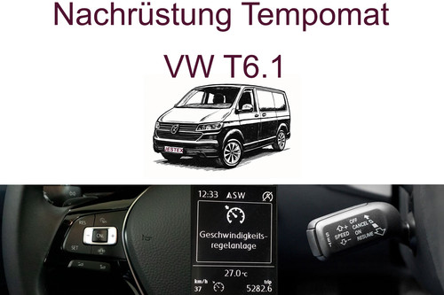 Nachrüstung tempomat 1 - vw, t6.1